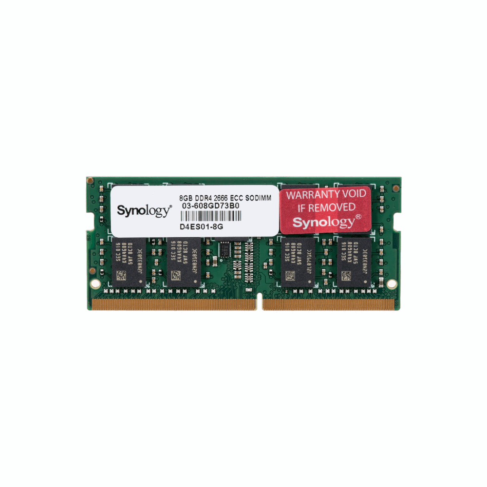 Synology 8GB DDR4-2666 ECC SODIMM Ram (D4ES01-8G)